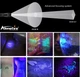 Ультрафиолетовый влагозащищённый фонарик - детектор "AloneFire E17 UV" 35nm 5W / зум / линза / UV LED - изображение 4