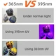 Ультрафиолетовый влагозащищённый фонарик - детектор "AloneFire E17 UV" 35nm 5W / зум / линза / UV LED - изображение 7