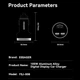 Автомобильное зарядное устройство Essager(FSJ-008) 105W с дисплеем / Black / Car Charger USB-A Type-C - изображение 2