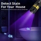 Ультрафиолетовый фонарик AloneFire SV108 365nm с чёрным фильтром, зарядкой Type-C и Аккумулятором - изображение 5