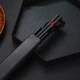 Выдвижной пластиковый Футляр, Кейс для хранения палочек для еды / Чёрные - изображение 2