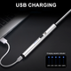 Универсальная гибкая кухонная импульсная USB зажигалка для плиты мангала и другого цвет Ice gold - изображение 7