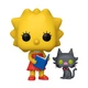 Набір фігурок Funko POP! Сімпсони Ліса та Маленький помічник Санти 9 см - зображення 2