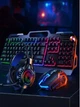 Игровой комплект Hurricane GF-500Kit клавиатура + мышь + гарнитура + коврик - изображение 6