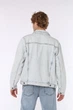 Куртка джинсовая мужская XL цвет голубой YUKI ЦБ-00295750 - изображение 4