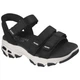 Сандалі жіночі Skechers D'Lites 163651 40, чорний - изображение 3