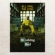 Постер Во все тяжкие, Breaking Bad, постер по сериалу, A3 42×30 см (id0959) - изображение 1