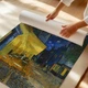 Постер Ночная терраса кафе, Винсент ван Гог, Vincent van Gogh, A0 106×85 см (id6658) - изображение 3