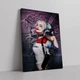 Інтер'єрна картина Гарлі Квінн, Загін самогубців, Harley Quinn, Suicide Squad, Марго Роббі, 60×43 см (id0192) - зображення 1