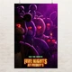 Постер Пять ночей у Фредди, Five Nights at Freddy's, FNaF, постер в комнату подростка, A3 42×28 см (id6271) - изображение 1