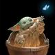 Интерьерная картина Малыш Йода и и бабочка, Грогу, Мандалорец, Baby Yoda, Mandalorian, Star Wars, 60×43 см (id3963) - изображение 5