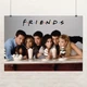 Постер Друзья, Friends, сериал, ситиком, A3 30×42 см (id1751) - изображение 1