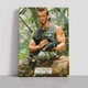 Интерьерная картина Хищник, Арнольд Шварценеггер, Predator (1987), культовое кино, 42×29 см (id5889) - изображение 1