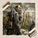 Постер Сталкер у входа в заражённую зону, Stalker, плакат для геймера, A3 42×30 см (id0270) - изображение 5