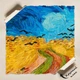 Постер Пшеничное поле с воронами, Винсент ван Гог, Vincent van Gogh, Wheatfield, A3 20×42 см (id6659) - изображение 4