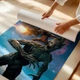 Постер Вартові Галактики, Грут та Єнот Ракета, Guardians of the Galaxy, Groot, супергерої, A2 60×42 см (id0001) - зображення 3
