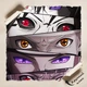 Постер Наруто, глаза ниндзя, Риннеган, аниме, Naruto, аниме постер, A0 106×76 см (id5246) - изображение 4