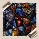 Постер Дота 2, колаж з усіх персонажів, Dota 2, плакат для геймера, A3 24×42 см (id2406) - зображення 4