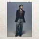 Постер БТС, Чон Джонгук, Bangtan Boys, BTS, Jeon Jungkook, кей-поп, к-поп, A3 42×30 см (id6324) - изображение 1