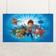 Постер Щенячий патруль, Paw Patrol, декор в детскую комнату, мультфильм, A3 24×42 см (id3820) - изображение 1
