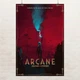 Постер Аркейн: Лига Легенд, Arcane: League of Legends, декор в комнату геймера, A3 42×28 см (id6887) - изображение 1
