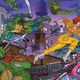 Інтер'єрна картина Черепашки-ніндзя, Ninja Turtles, TMNT, декор кімнати підлітка, 42×28 см (id1331) - зображення 3