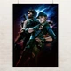 Постер Обитель зла, Resident Evil 5, Chris Redfield, Jill Valentine, Крис Редфилд, Джилл Валентайн, A3 42×30 см (id2989) - изображение 1