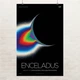 Постер Энцелад, спутник Сатурна, Enceladus, NASA, НАСА, космос, астрономия, A3 42×27 см (id7102) - изображение 1
