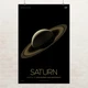 Постер Сатурн, Saturn, NASA, НАСА, космос, астрономия, A3 42×27 см (id7133) - изображение 1