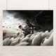 Постер Призрак Цусимы, Ghost of Tsushima, Япония, самурай, A3 30×42 см (id7166) - изображение 1