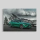 Интерьерная картина BMW M3 Sedan (G80) Competition, авто постер, 28×42 см (id7252) - изображение 1