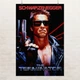 Постер Терминатор, киборг T-800, Terminator (1984), боевик, Шварценеггер, A3 42×28 см (id7058) - изображение 1