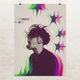 Постер Янгблад, Доминик Харрисон, YUNGBLUD, рок-музыка, A3 42×30 см (id7055) - изображение 1