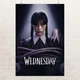 Постер Венздей Аддамс, Wednesday (2025), сериал, Дженна Ортега, A3 42×28 см (id7047) - зображення 1