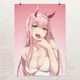 Постер Коханий у Франксі, Код 002, Нуль Два, Darling in the Franxx, Zero Two, аніме, A3 42×30 см (id1221) - зображення 1