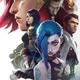 Интерьерная картина Аркейн: Лига Легенд, Arcane: League of Legends, декор комнаты геймера, 60×40 см (id4799) - изображение 4