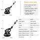 Складной выдвижной шлифовальный станок DEKO DKWP180CDG (S5002-DKWP180CDG) - изображение 6