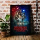 Інтер'єрна картина Дивні Дива, Stranger Things, постер по серіалу, 42×28 см (id1197) - зображення 1