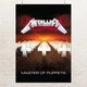 Постер Металлика, Metallica, Master of Puppets (1986), декор в комнату меломана, A3 42×30 см (id6822) - изображение 1