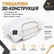 Подушка Classica Soft 3D 50х70 см IDEIA трикамерна штучний пух антиалергенна біла м'яка - зображення 7