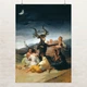 Постер Шабаш, Франсиско Гойя, Francisco Goya, Witches' Sabbath, A3 42×30 см (id6984) - изображение 1
