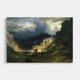 Интерьерная картина Альберт Бирштадт, Буря в Скалистых горах, Albert Bierstadt, репродукция картины, 60×90 см (id7006) - изображение 1