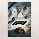 Постер "F1 Фильм", F1 the Movie (2025), Формула Один, гонки, болид, A3 42×28 см (id7028) - изображение 1