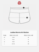 Шорти Air Motion Ladies Shorts Aqua S Колір Блакитний (501109-160-S) - зображення 4
