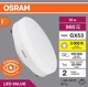 Набор светодиодных ламп OSRAM GX53 10W 960Lm 3000K 5 шт (4099854382017) - изображение 2
