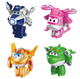Набор игровых фигурок-трансформеров Super Wings (Супер Крылья) - 4 героя - изображение 1