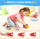 Набор игровых мини фигурок-трансформеров Super Wings (Супер Крылья) - 4 героя - изображение 5