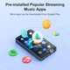 Плеєр MP3 MP4 сенсорний Android Wi-Fi Bluetooth MECHEN H1 16 ГБ - зображення 5