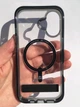 Чехол противоударный с подставкой ZAGG Gear4 Crystal Palace MagSafe для Iphone 16 Прозрачный + Black - изображение 4