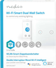 Inteligentny włącznik Nedis SmartLife Wi-Fi 1000 W White (WIFIWS20WT) - obraz 2